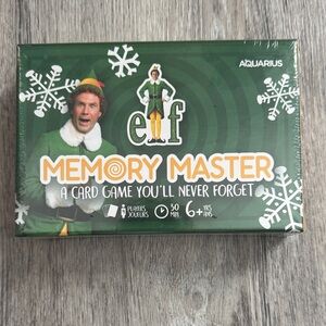 NWT Kohl's Elf Memory Master Card Game - Will Ferrell as Buddy the Elf